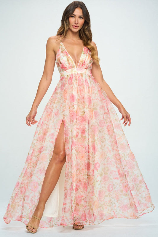 Jazlyn Maxi Floral Dress